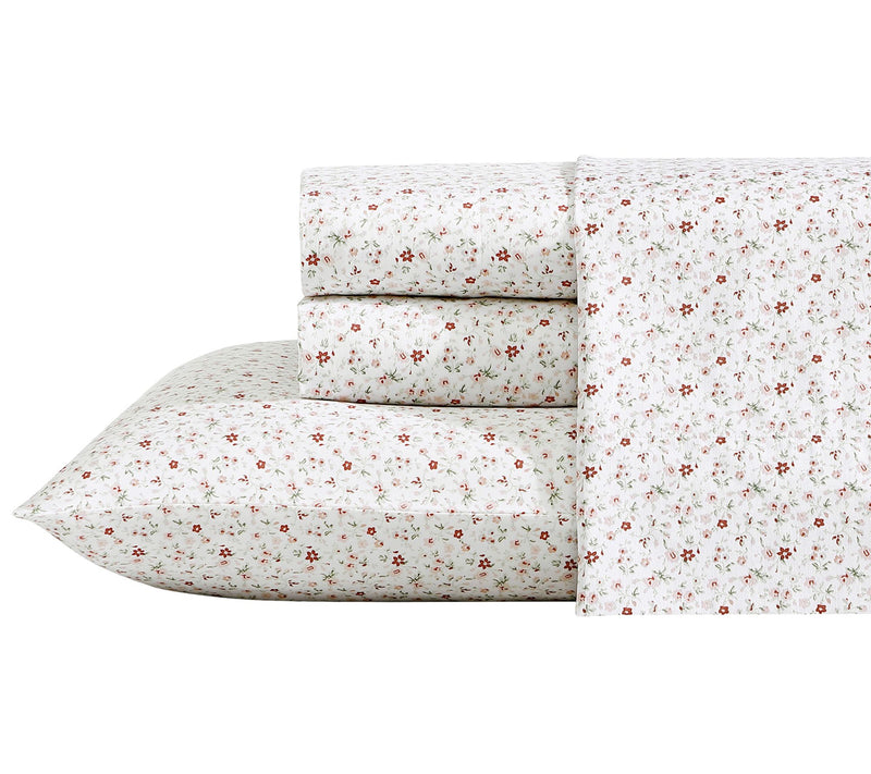 Laura Ashley Evie 300 Thread Count Premium Cottn Sheet Sets-K — Main view