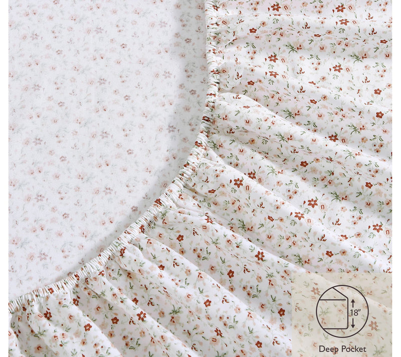 Laura Ashley Evie 300 Thread Count Premium Cottn Sheet Sets-K — View 6