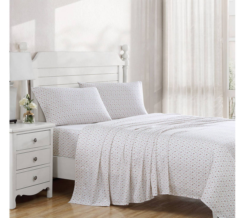 Laura Ashley Evie 300 Thread Count Premium Cottn Sheet Sets-K — View 5