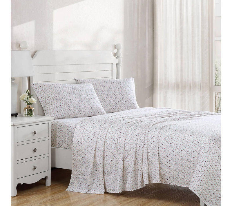 Laura Ashley Evie 300 Thread Count Premium Cottn Sheet Sets-Q — View 5