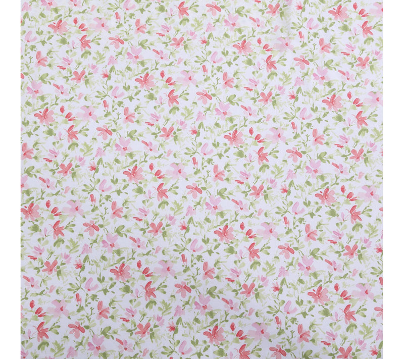 Laura Ashley Norella - Cotton Pink Twin Sheet St — View 4