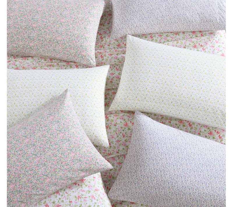 Laura Ashley Norella - Cotton Pink King Sheet St — View 2