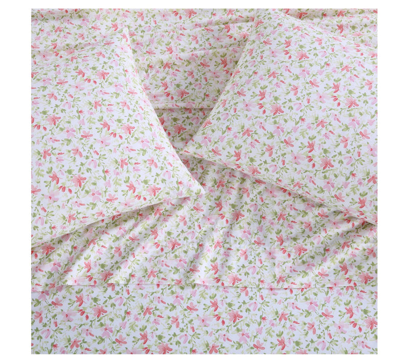 Laura Ashley Norella - Cotton Pink Full Sheet St — View 8