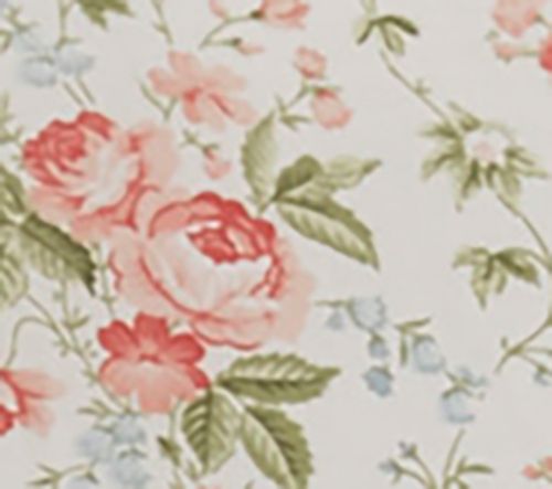 Laura Ashley Marissa - Cotton Red Queen Sheet St — View 6