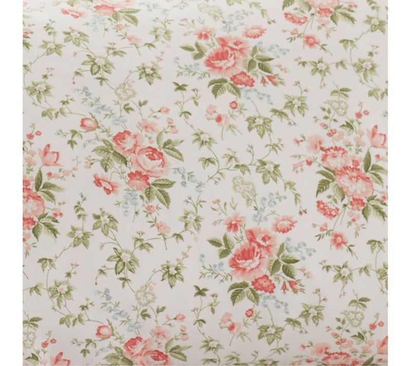 Laura Ashley Marissa - Cotton Red King Sheet Se — View 3