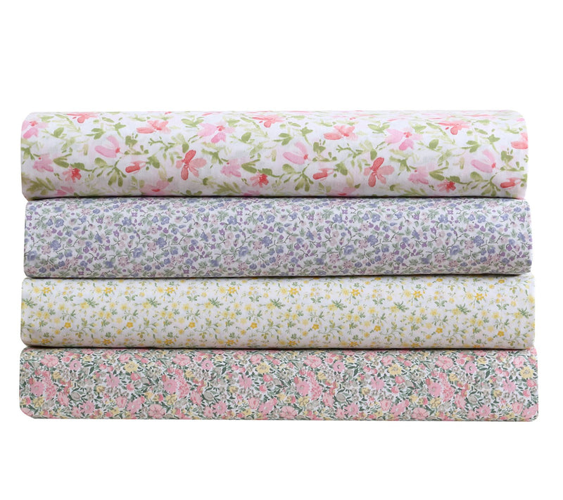 Laura Ashley Loveston Pink Cotton King Sheet Se — View 7