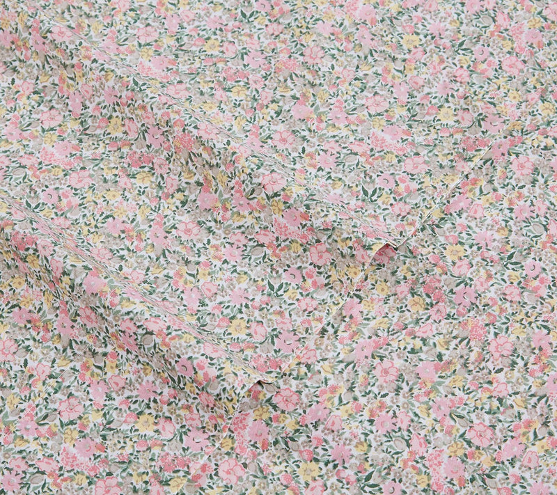 Laura Ashley Loveston Pink Cotton Twin XL SheetSet — View 4