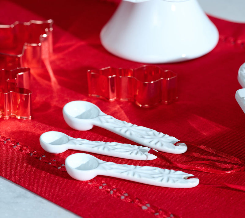 Sandra Lee 8-Piece Stamped Cups & Spoons Measuring Set — View 2