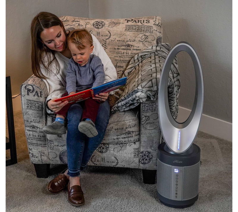 Hunter HPF520 ExtremeAir Tower Bladeless Air Purifier Fan — View 10