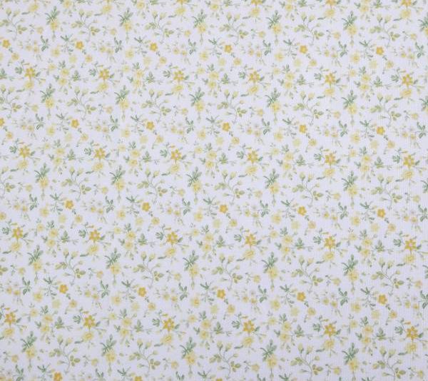 Laura Ashley Evie Yellow Cotton Twin Sheet Set — View 10