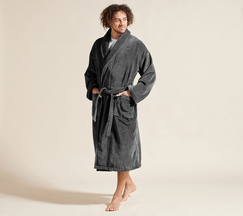 Christy 100% Turkish Cotton Supreme Bath Robe — View 5
