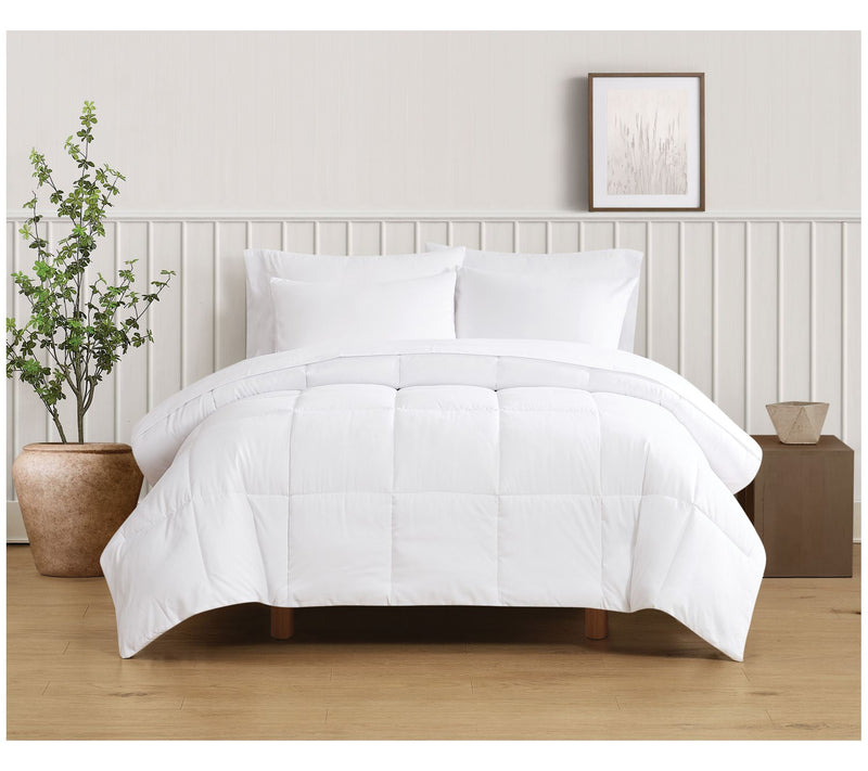 Truly Soft Green Solid King 3 Piece Comforter Set — Main view