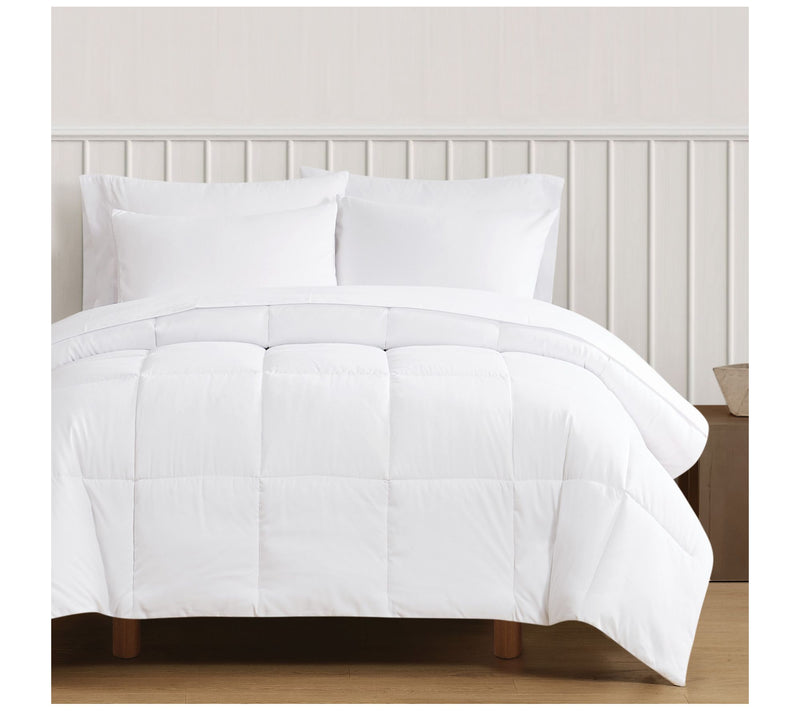 Truly Soft Green Solid King 3 Piece Comforter Set — View 5