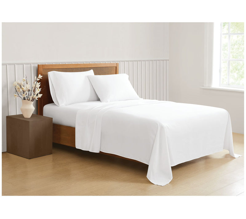 Truly Soft Green Solid Full 4 Piece Sheet Set — Main view