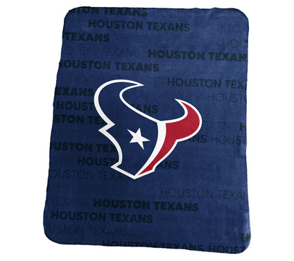 Logo Brands NFL Classic Fleece Team Throw