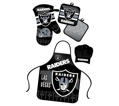 Mojo NFL Apron & Oven Mitt Set — View 5