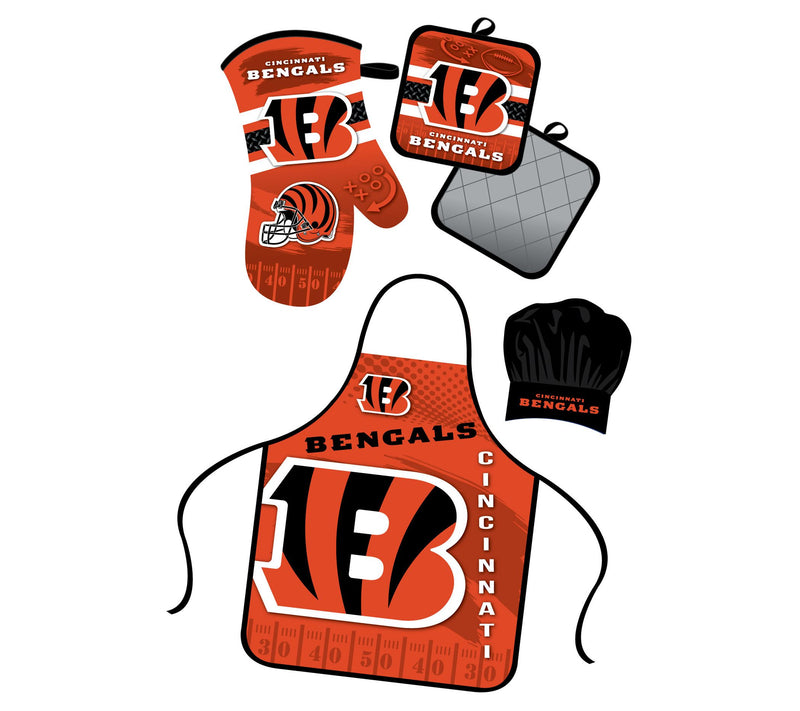 Mojo NFL Apron & Oven Mitt Set — View 38