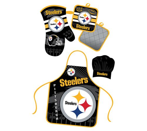 Mojo NFL Apron & Oven Mitt Set — View 17