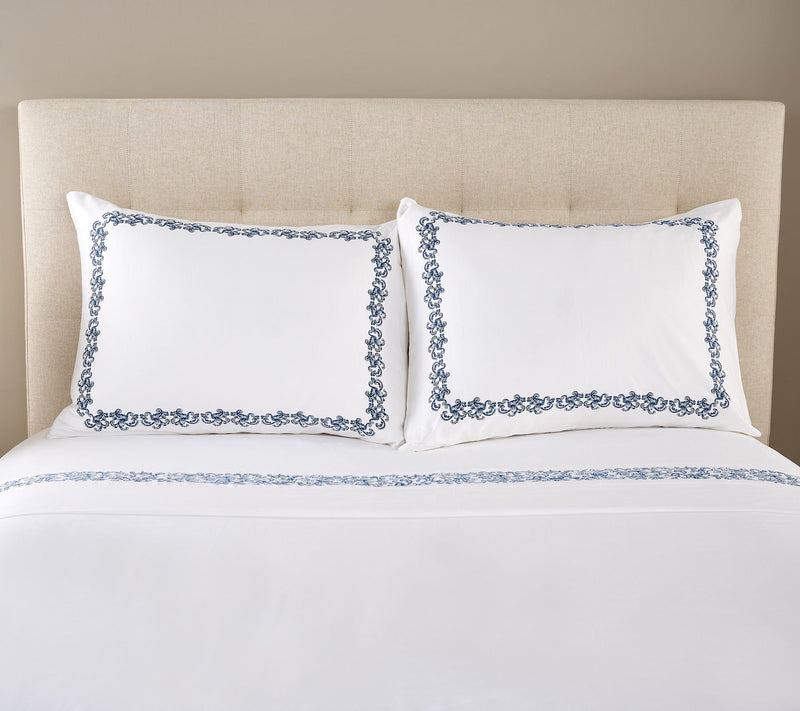 Hotel du Cobb S/2 Standard Border Pillowcases by Dennis Basso — Main view