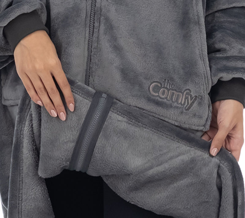 The Comfy Dream Full Zip Wearable Blanket — View 24