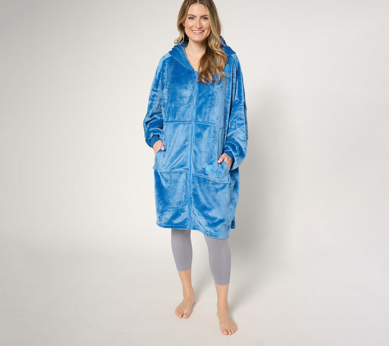 The Comfy Dream Full Zip Wearable Blanket — View 9