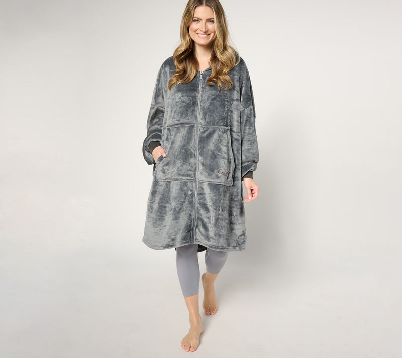 The Comfy Dream Full Zip Wearable Blanket — View 7