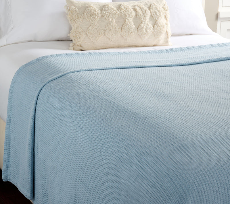 Northern Nights 100% Cotton Waffle Textured Blanket - King — View 8