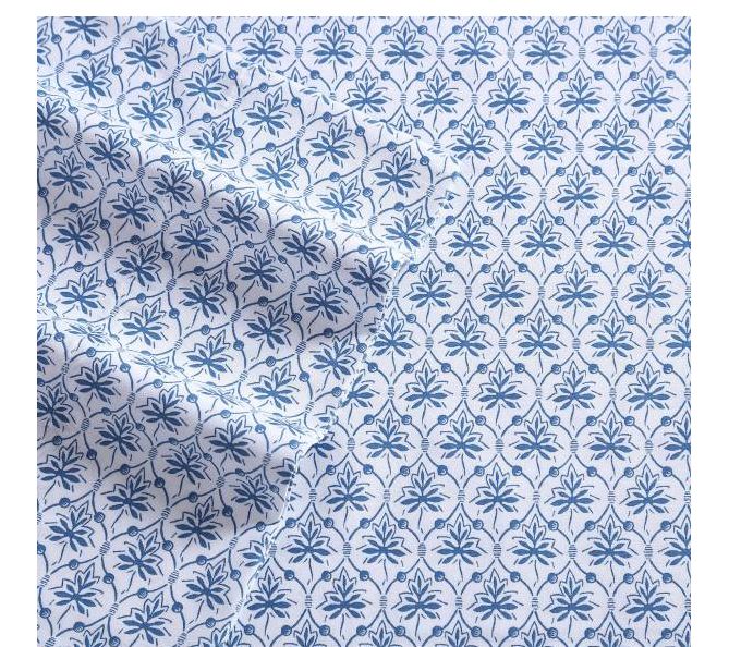 Laura Ashley Rosemarie Blue King Sheet Set — View 7