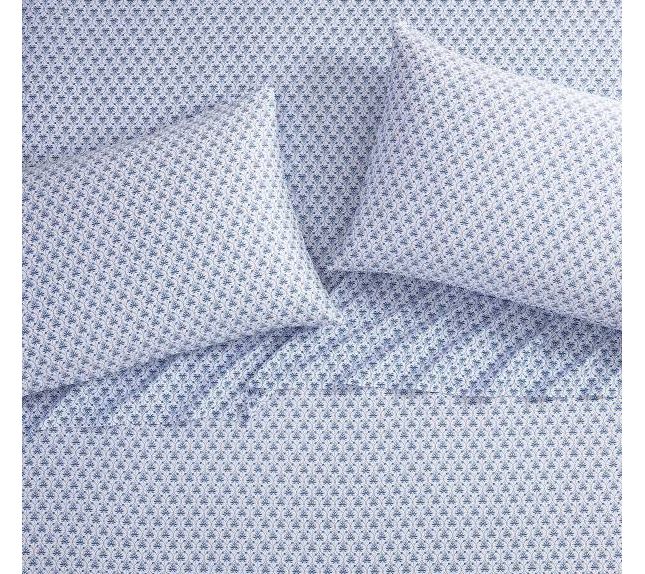 Laura Ashley Rosemarie Blue Queen Sheet Set — View 4