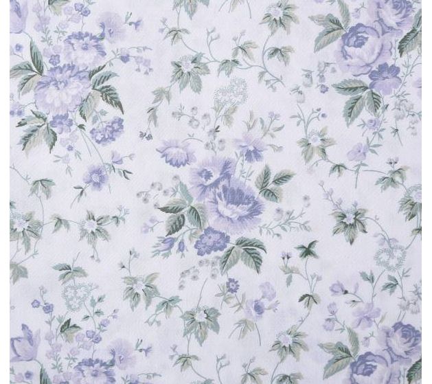 Laura Ashley Lilian Purple King Sheet Set — View 7