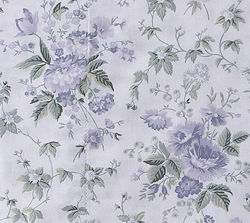 Laura Ashley Lilian Purple Queen Sheet Set — View 2
