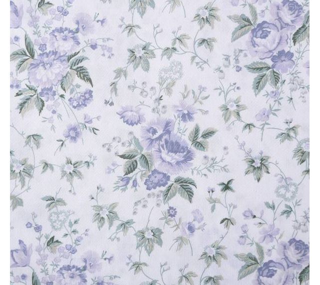 Laura Ashley Lilian Purple Queen Sheet Set — View 9