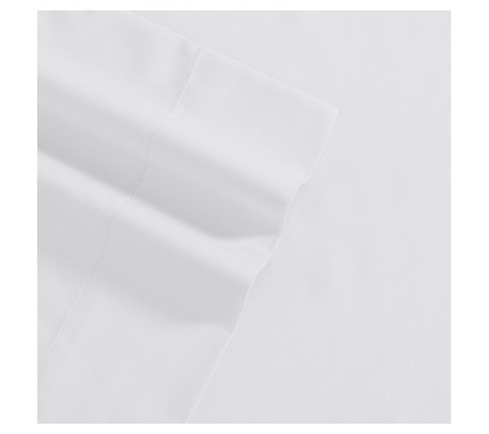 Laura Ashley Solid White Queen Sheet Set — View 8