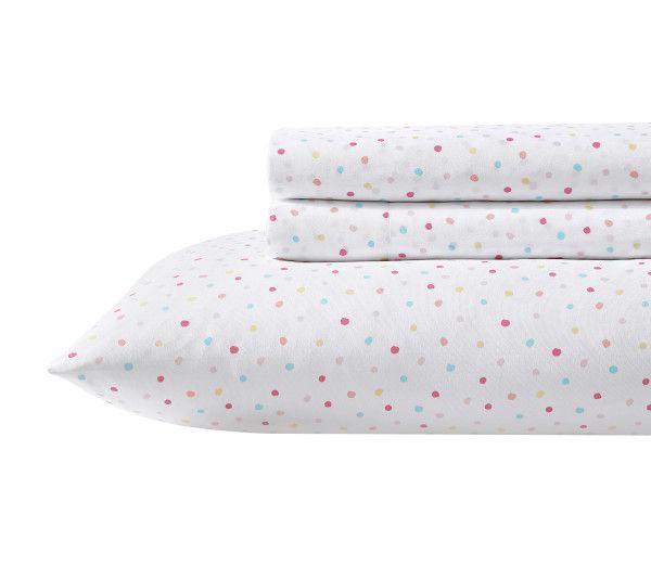 Laura Ashley Confetti Pink Full Sheet Set — Main view