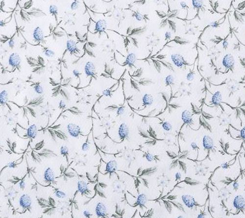 Laura Ashley Bramble Vine Green King Sheet Set — View 9