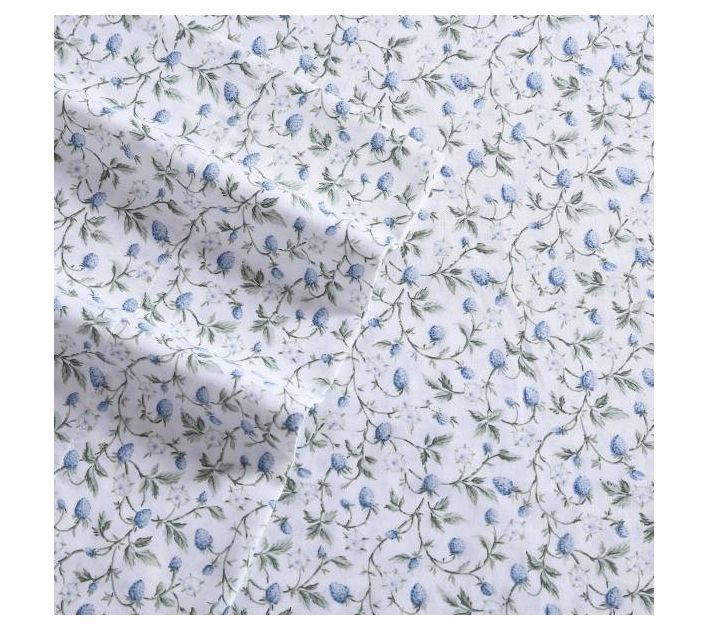 Laura Ashley Bramble Vine Green King Sheet Set — View 6