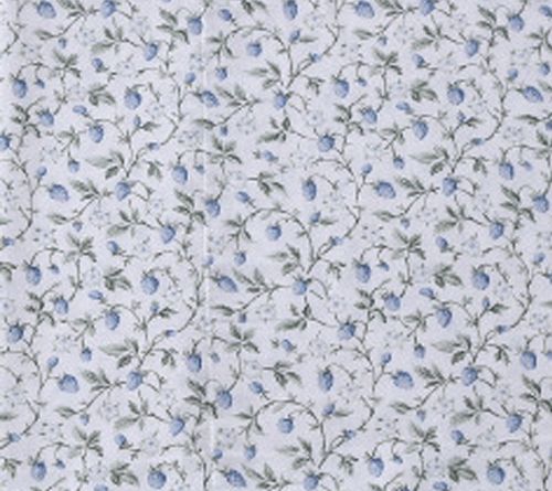 Laura Ashley Bramble Vine Green Queen Sheet Set — View 9