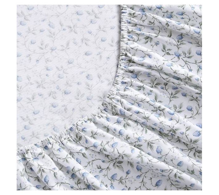 Laura Ashley Bramble Vine Green Queen Sheet Set — View 5