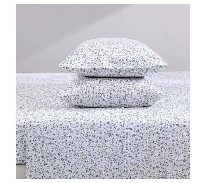 Laura Ashley Bramble Vine Green Queen Sheet Set — View 3