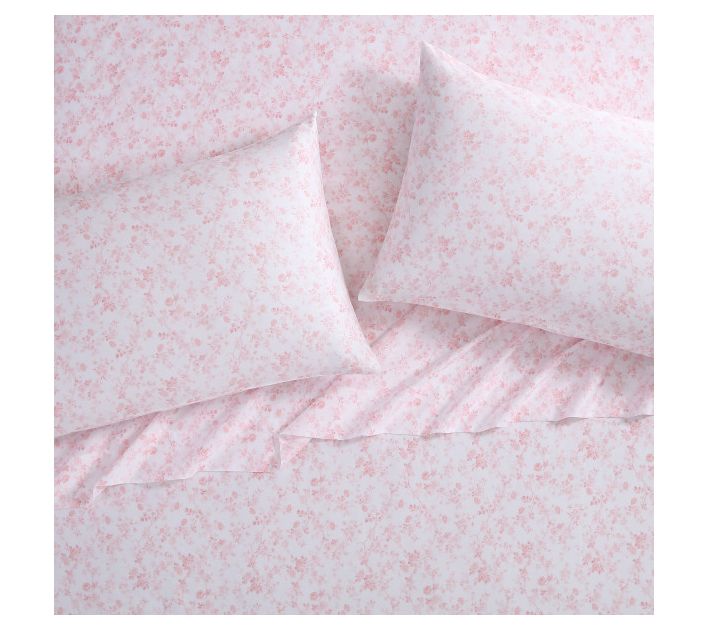 Laura Ashley Bella Pink King Sheet Set — View 2