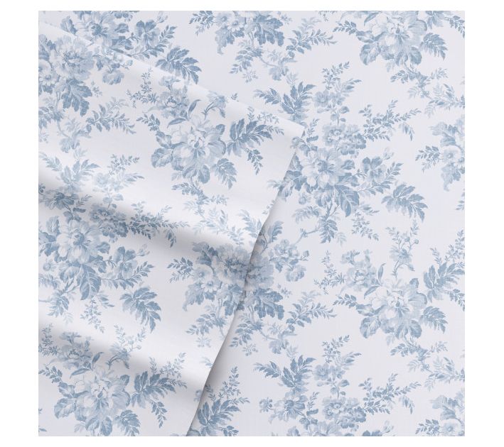 Laura Ashley Vanessa Blue King Flanne l Sheet St — View 3
