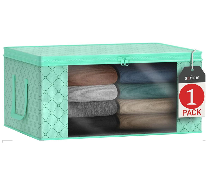 Sorbus Foldable Storage Organizer Bag with Window and Handles — View 12