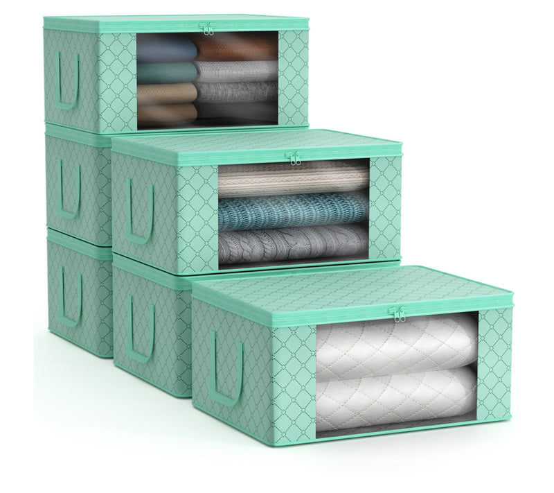 Sorbus Set of 6 Medium Clothes Storage Bags — View 14