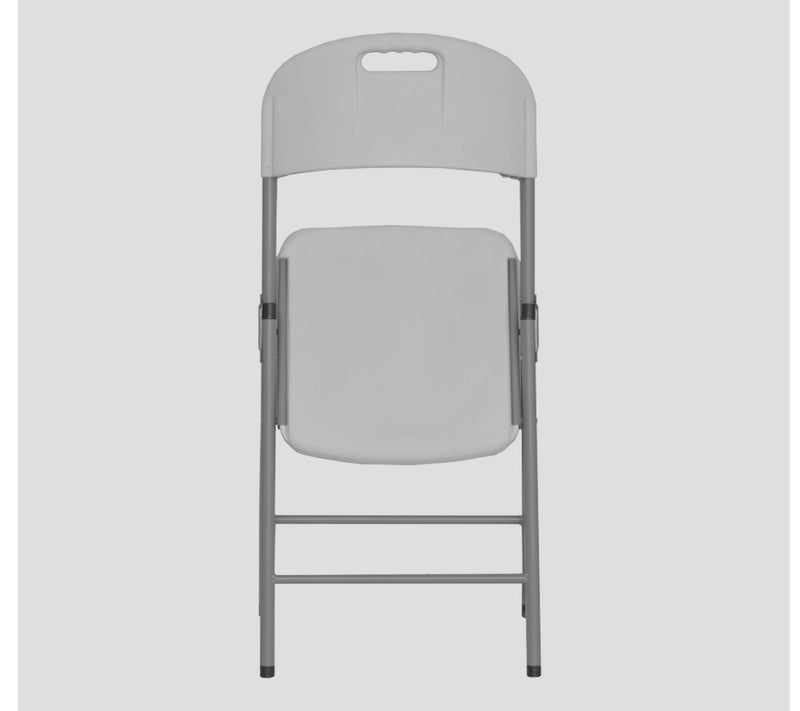 Techni Home  Set of 4 Granite White Folding Chairs — View 4