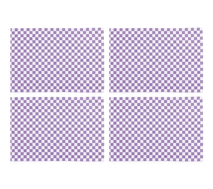 MacKenzie Childs set of 4 Check Placemats