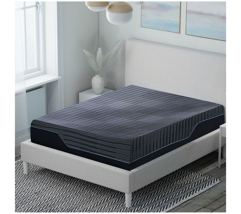 Bodipedic 12-Inch Triple Layer Memory Foam Mattress, King — View 2
