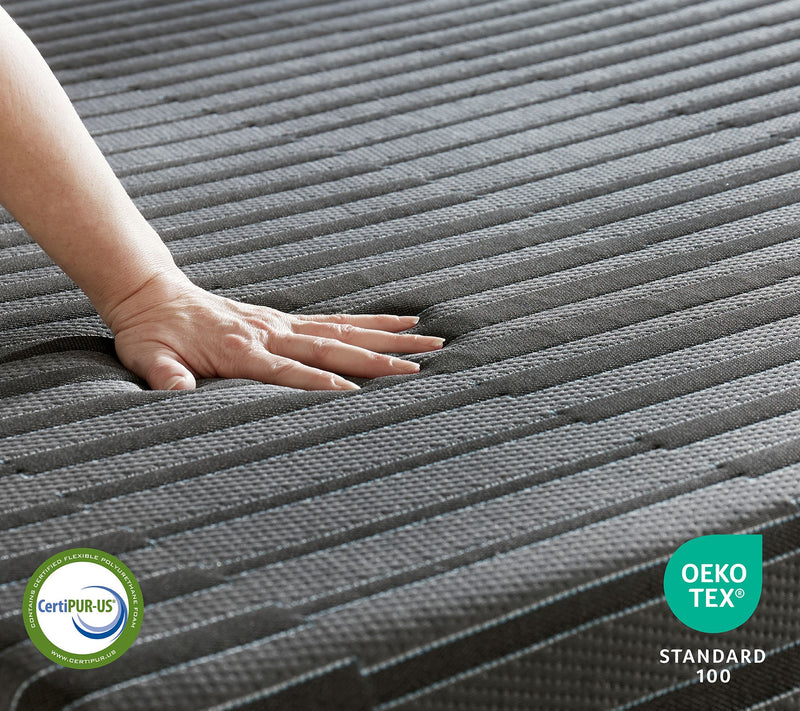 Bodipedic 13-Inch Hybrid Memory Foam and Coil Mattress, Full — View 3