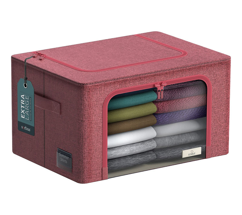 Sorbus Jumbo Foldable Storage Bin — View 12