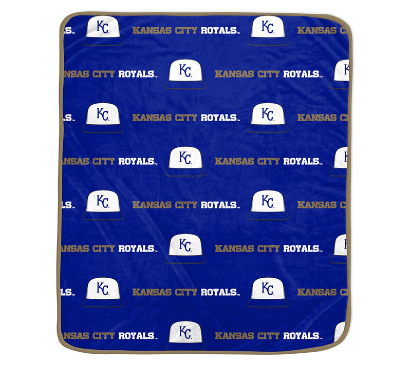 Pegasus Sports MLB Repeat Logo Wordmark Ultra Soft Blanket — Main view