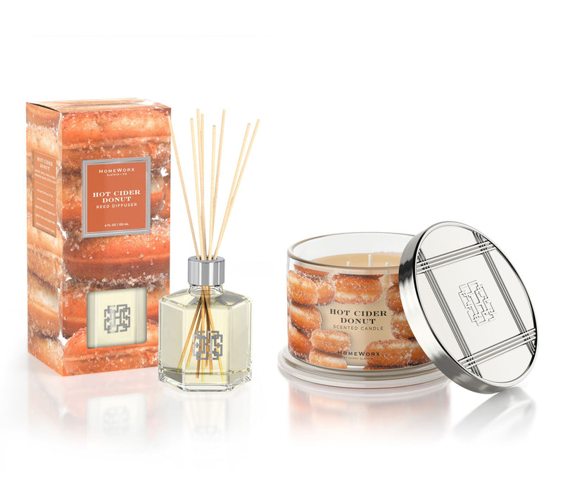 HomeWorx by Slatkin + Co. Reed Diffuser & Candle Set- Fall — Main view